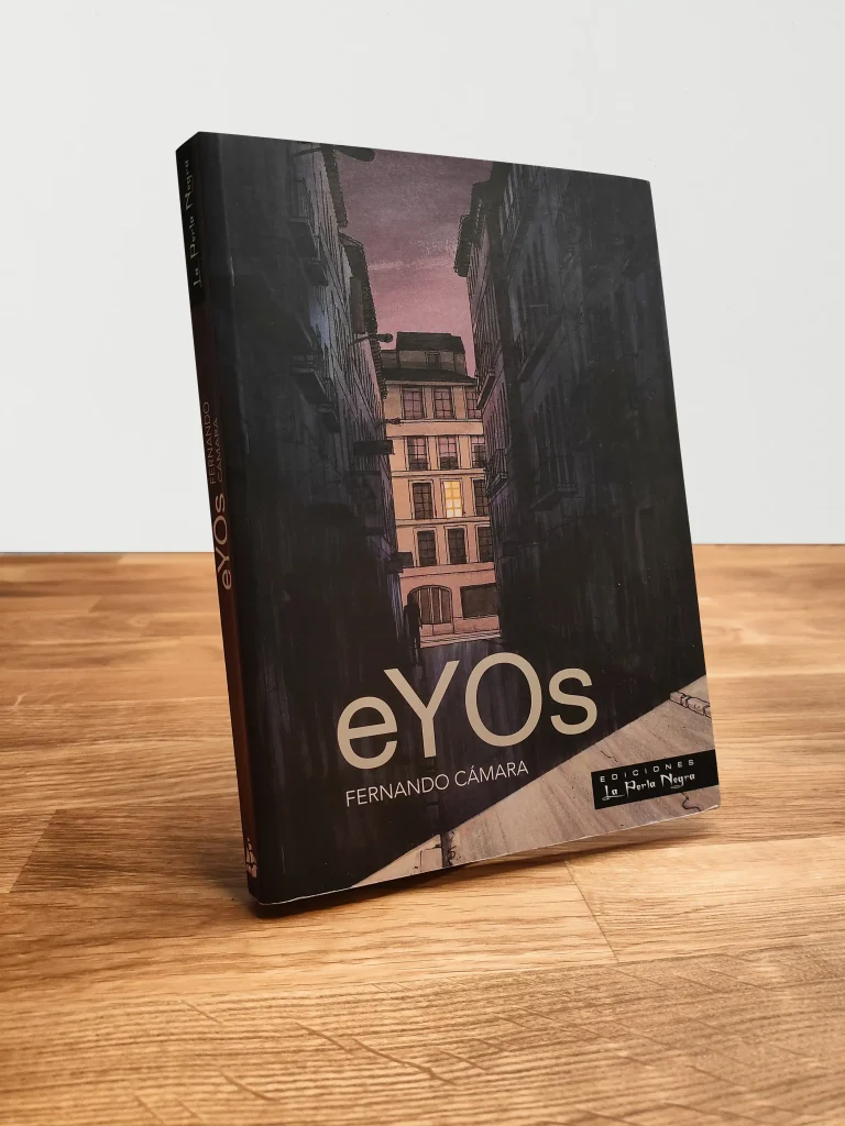 Cubierta del libro eYOs, de Fernando Cámara. Ediciones la Perla Negra